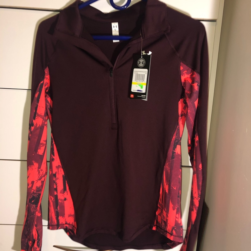 UNDER ARMOUR NWT Long sleeve quarter zip pullover